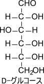 問題図：D-グルコース（Fischer投影）